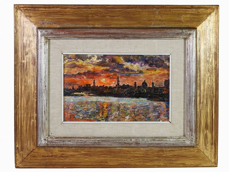 Guido Borgianni - Veduta di Firenze
