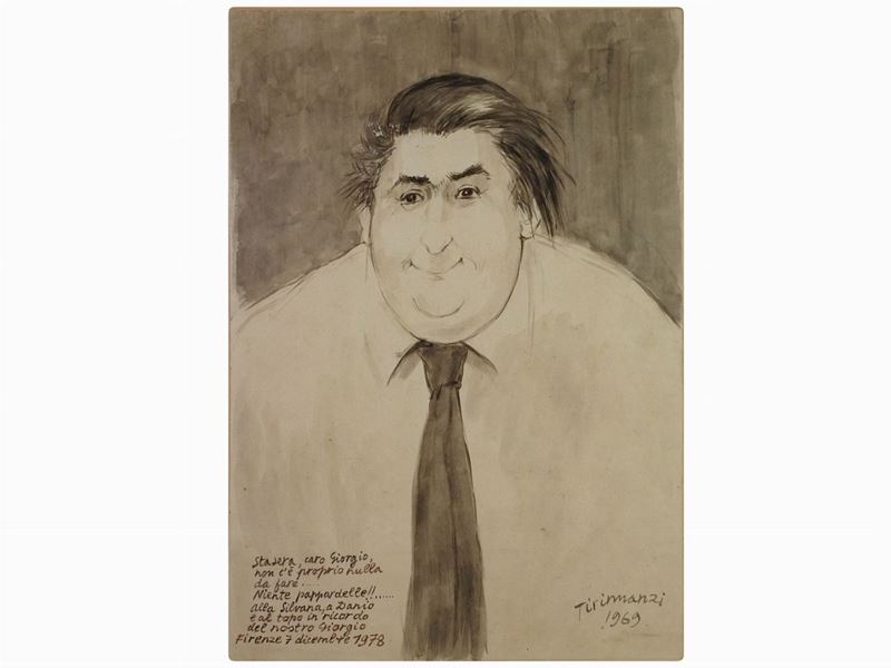Nino Tirinnanzi - Ritratto di Giorgio 1969