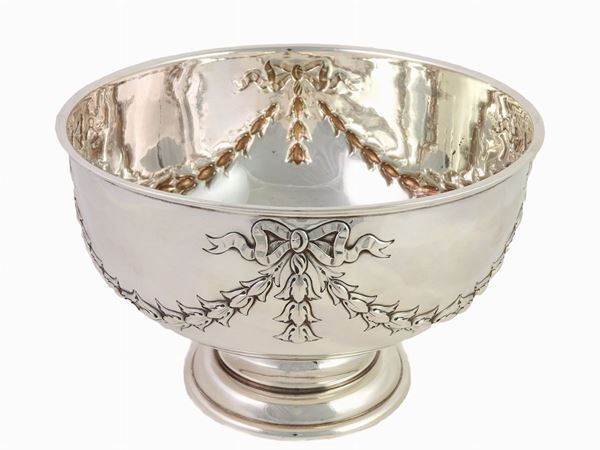 Coppa centrotavola in argento sterling