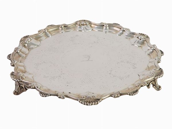 A Silver Salver  (Edward & John Barnard, London, 1853)  - Auction Furniture and Old Master Paintings - First Session - II - Maison Bibelot - Casa d'Aste Firenze - Milano