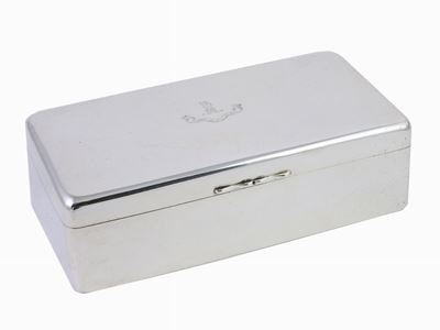 Scatola Portasigarette in Argento