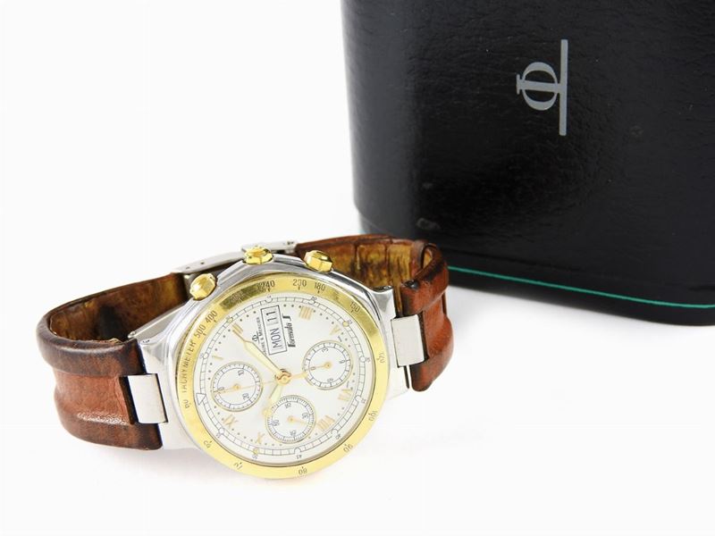Cronografo Baume & Mercier Formula S in Acciaio e Laminato Oro