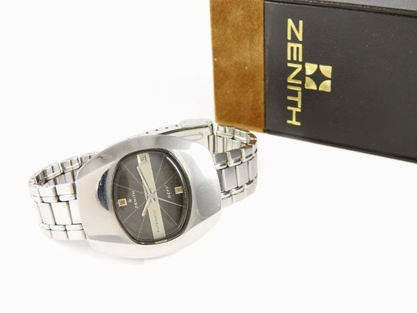 Zenith Defy steel gentlemen wristwatch  (Switzerland, Seventies)  - Auction Jewels and Watches - First Session - I - Maison Bibelot - Casa d'Aste Firenze - Milano