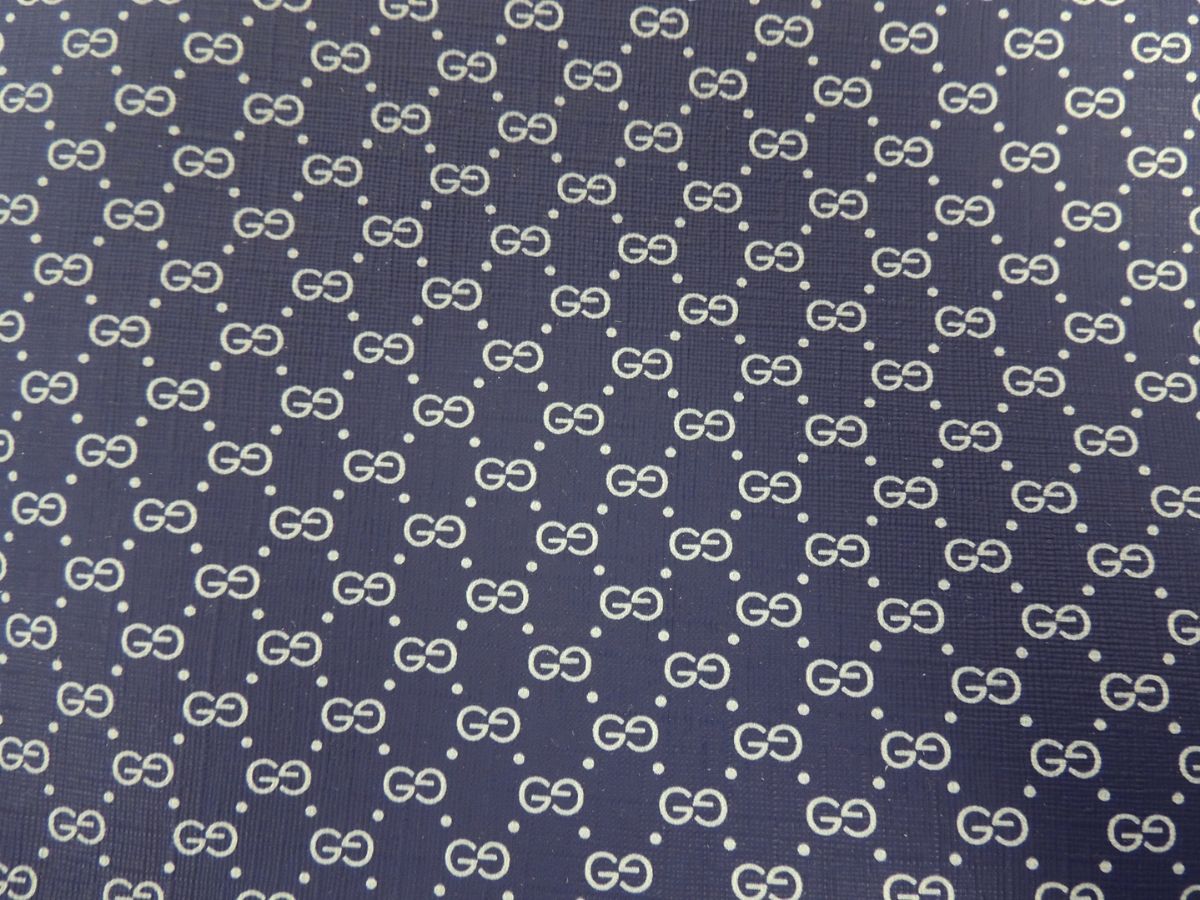 Valigia in Tela Monogram Blu, Gucci