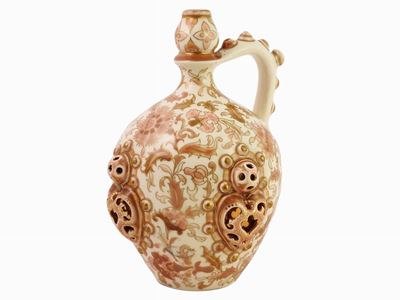 Versatoio in Ceramica Policroma Zsolnay