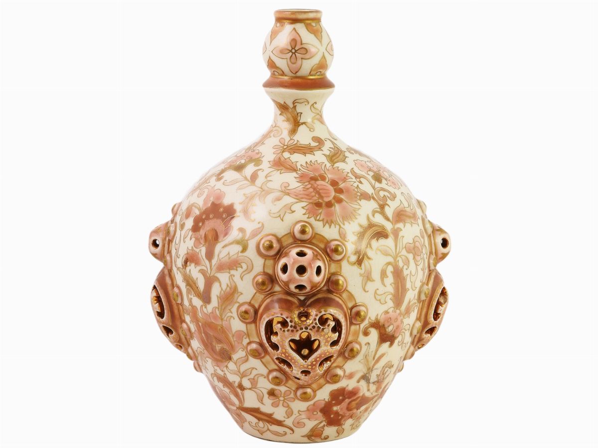 Versatoio in Ceramica Policroma Zsolnay