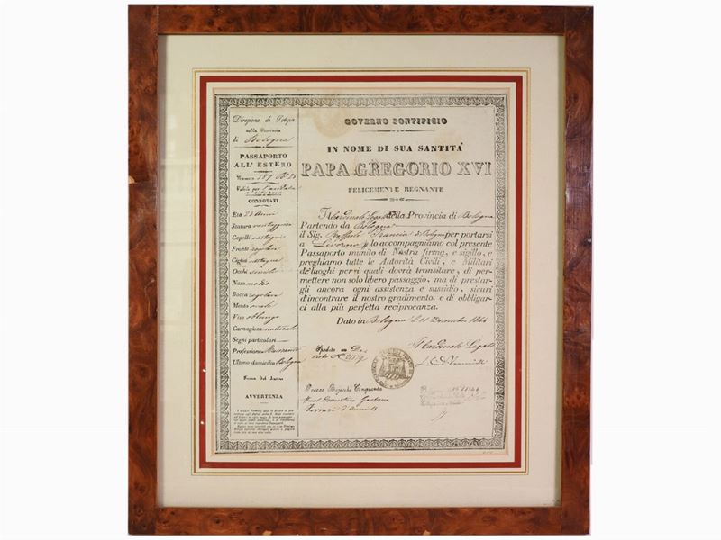 Antico Passaporto