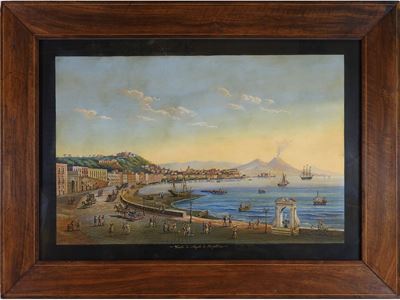 Veduta di Napoli da Margellina