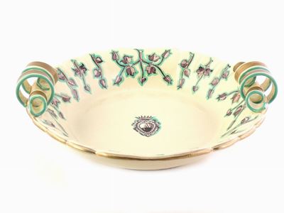 Centrotavola in Ceramica Policroma
