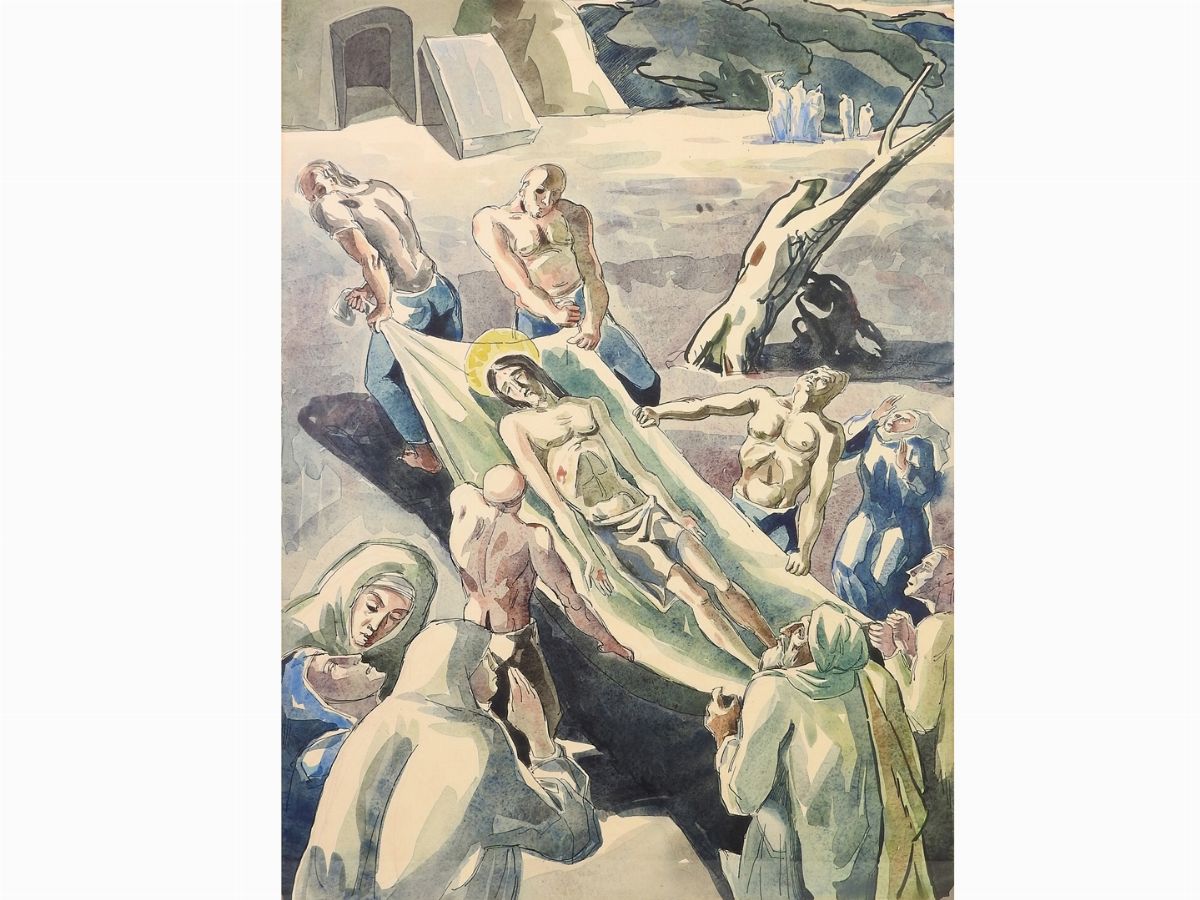 Dilvo Lotti - Stazioni della Via Crucis
