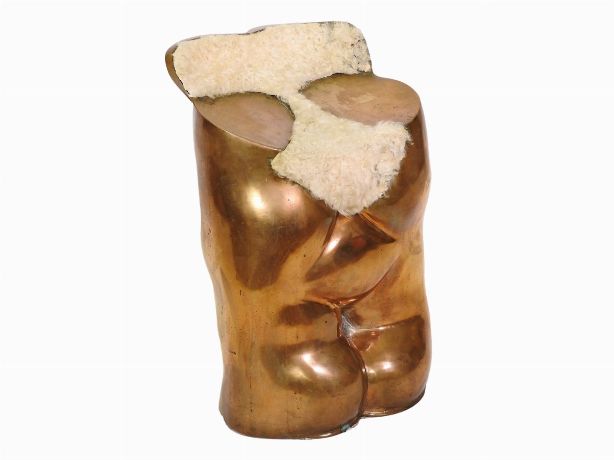 Novello Finotti - Sgabello Fausto in Bronzo