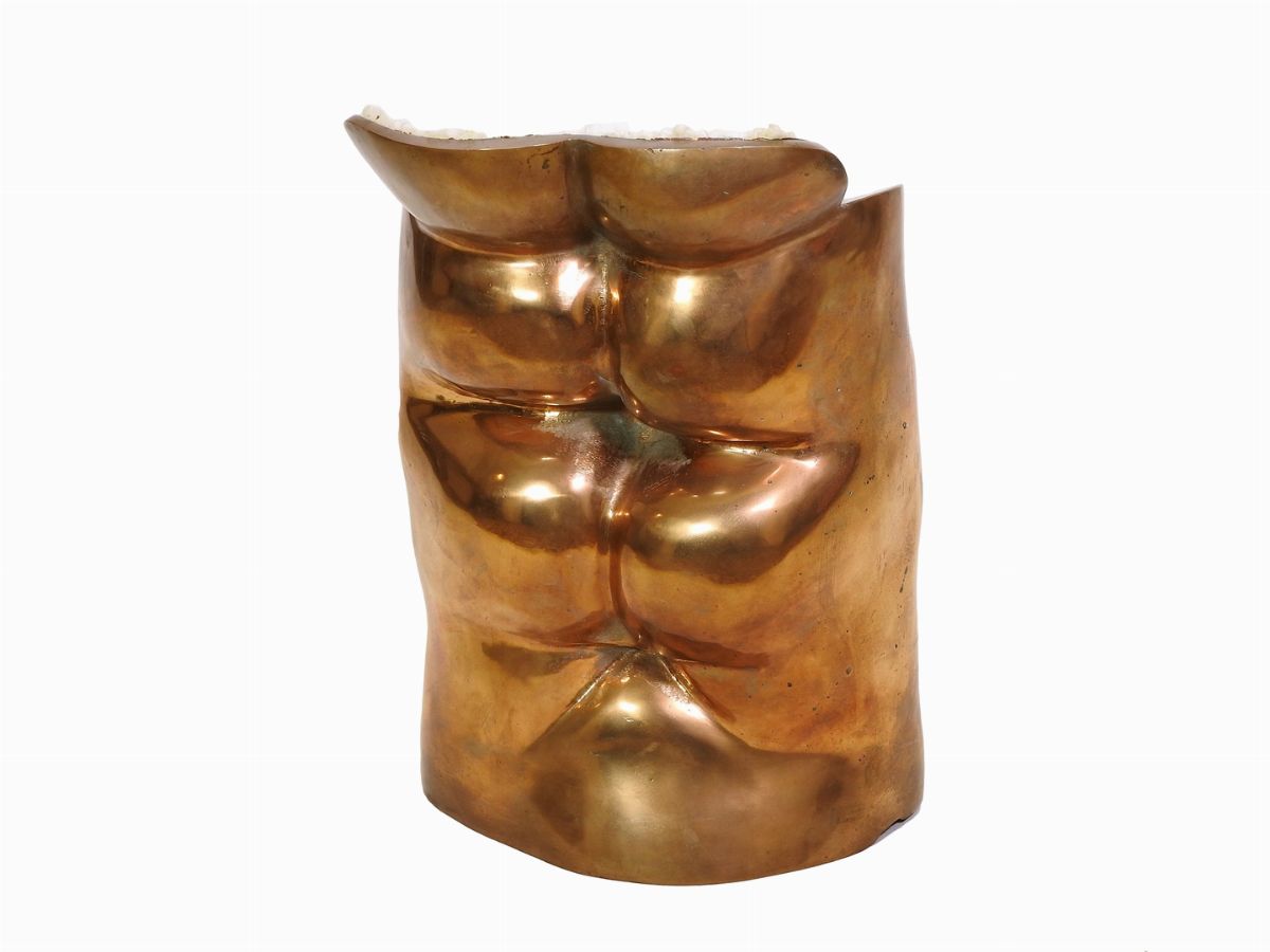 Novello Finotti - Sgabello Fausto in Bronzo