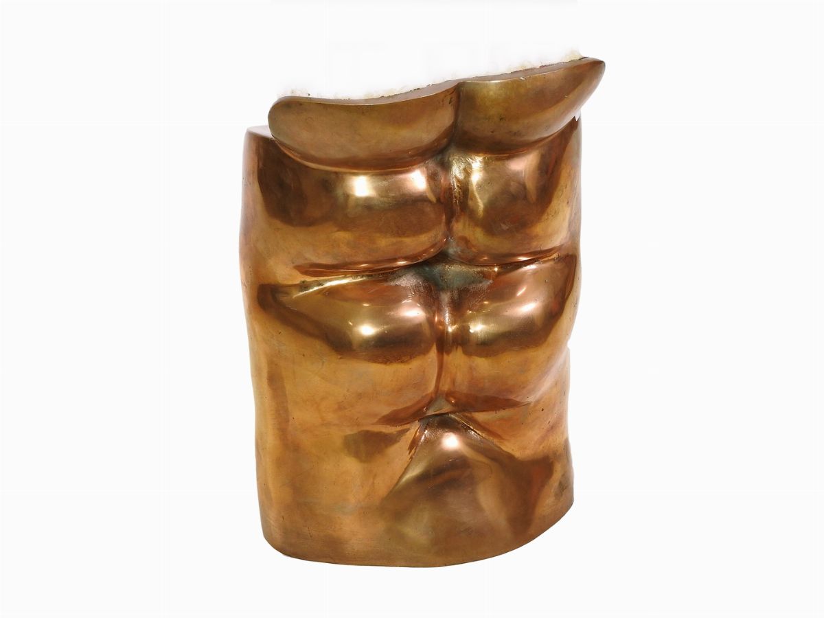 Novello Finotti - Sgabello Fausto in Bronzo