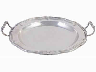 Piatto Biansato in Argento
