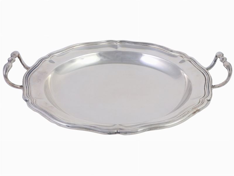 Piatto Biansato in Argento