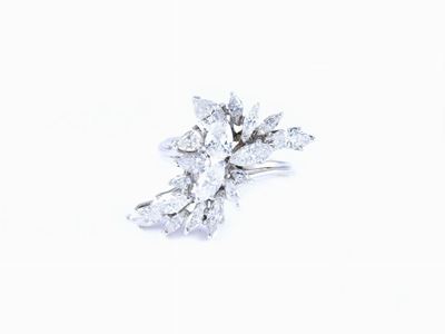 Anello in Oro Bianco e Diamanti