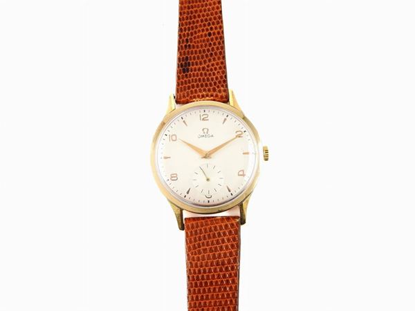 Omega pink gold gentlemen wristwatch  (Switzerland, Fifties)  - Auction Jewels and Watches - First Session - I - Maison Bibelot - Casa d'Aste Firenze - Milano