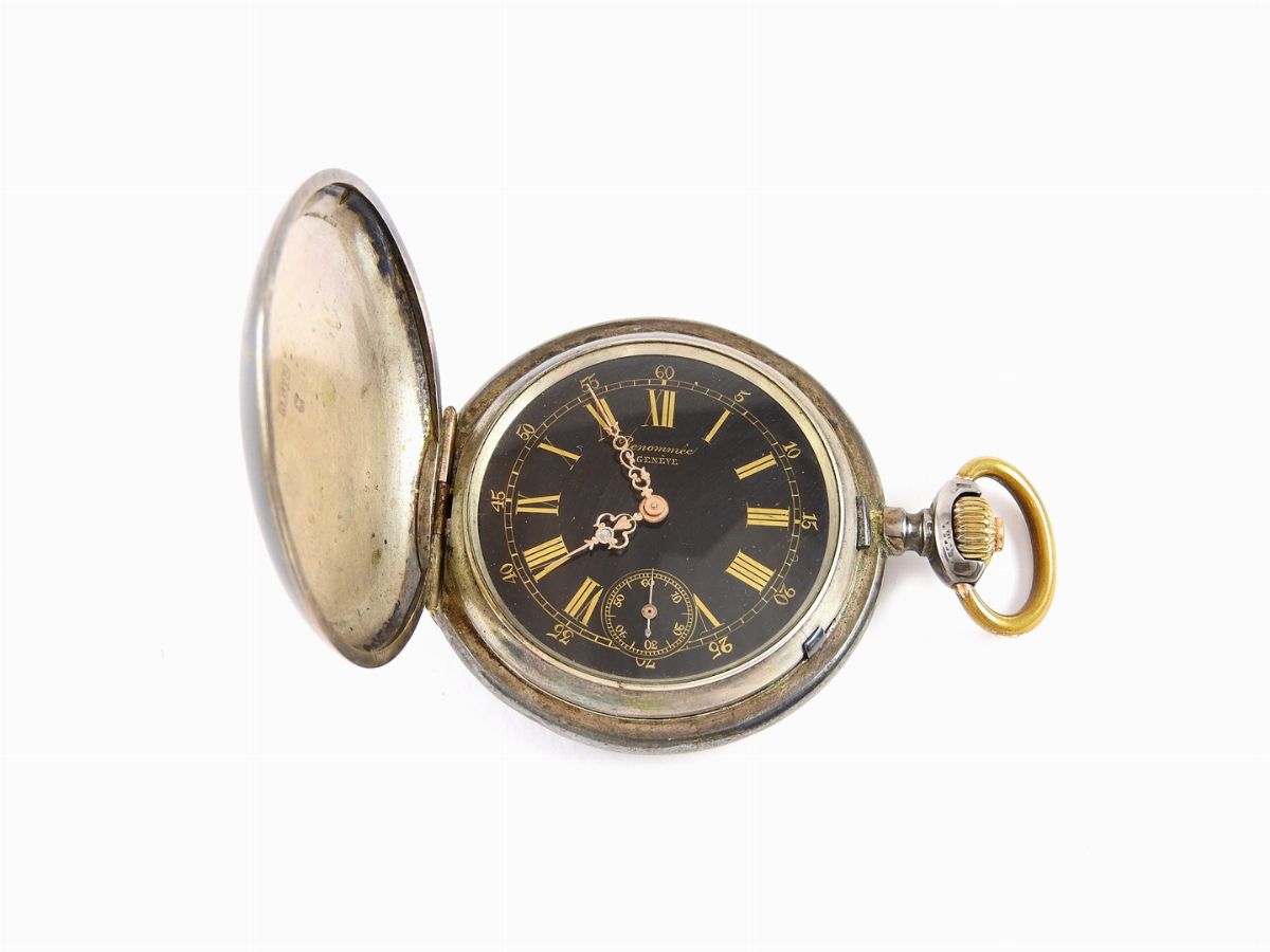 Orologio da Tasca in Argento Renommée