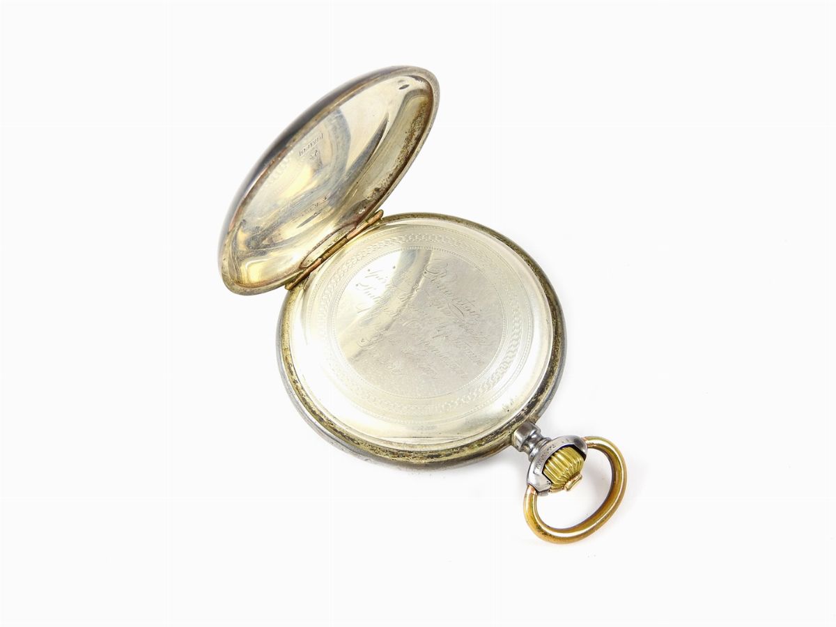Orologio da Tasca in Argento Renommée