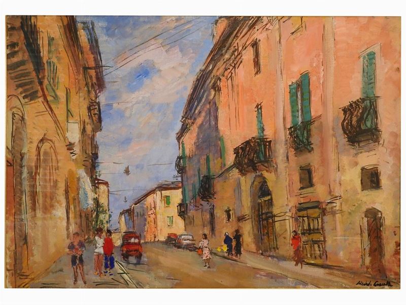 Michele Cascella - La Casa di Rosario Grilli a Ortona 1978