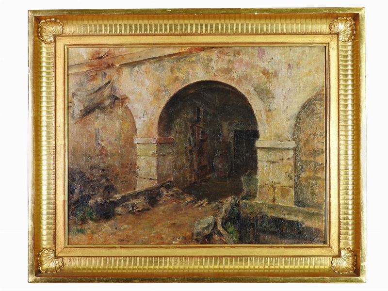 Scorcio di Casolare con Arco