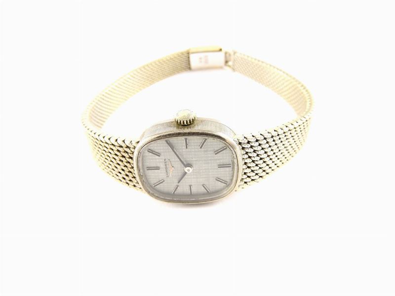Orologio da Polso per Donna Longines in Oro Bianco