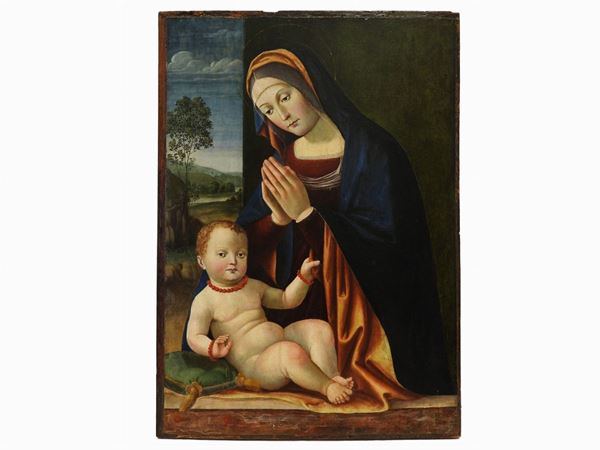 Francesco Raibolini detto Francia - Madonna and Child