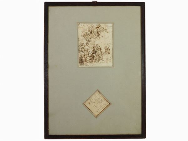 Lotto di antichi disegni