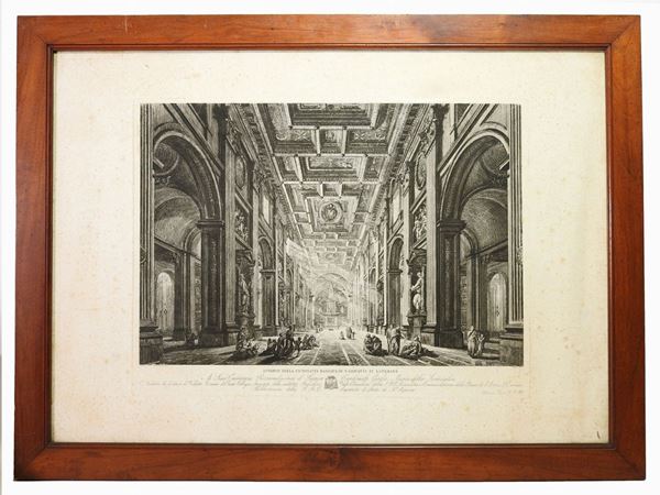 Antonio Sarti - Interior Views of Roman Churches