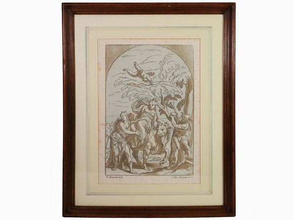 Nicola Le Sueur : Ratto d'Europa  ((1691-1764))  - Asta Arredi e dipinti antichi - Seconda sessione - III - Maison Bibelot - Casa d'Aste Firenze - Milano