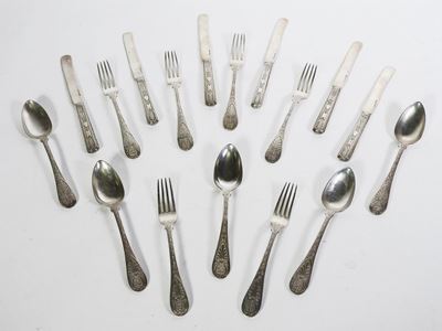 Servito di Posate in Argento