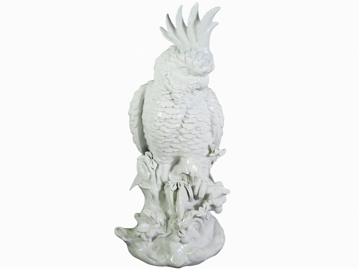 Grande Figura in Porcellana Capodimonte