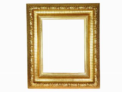 Cornice in Legno Intagliato e Dorato