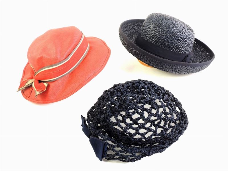 Lotto di Cappelli in Paglia