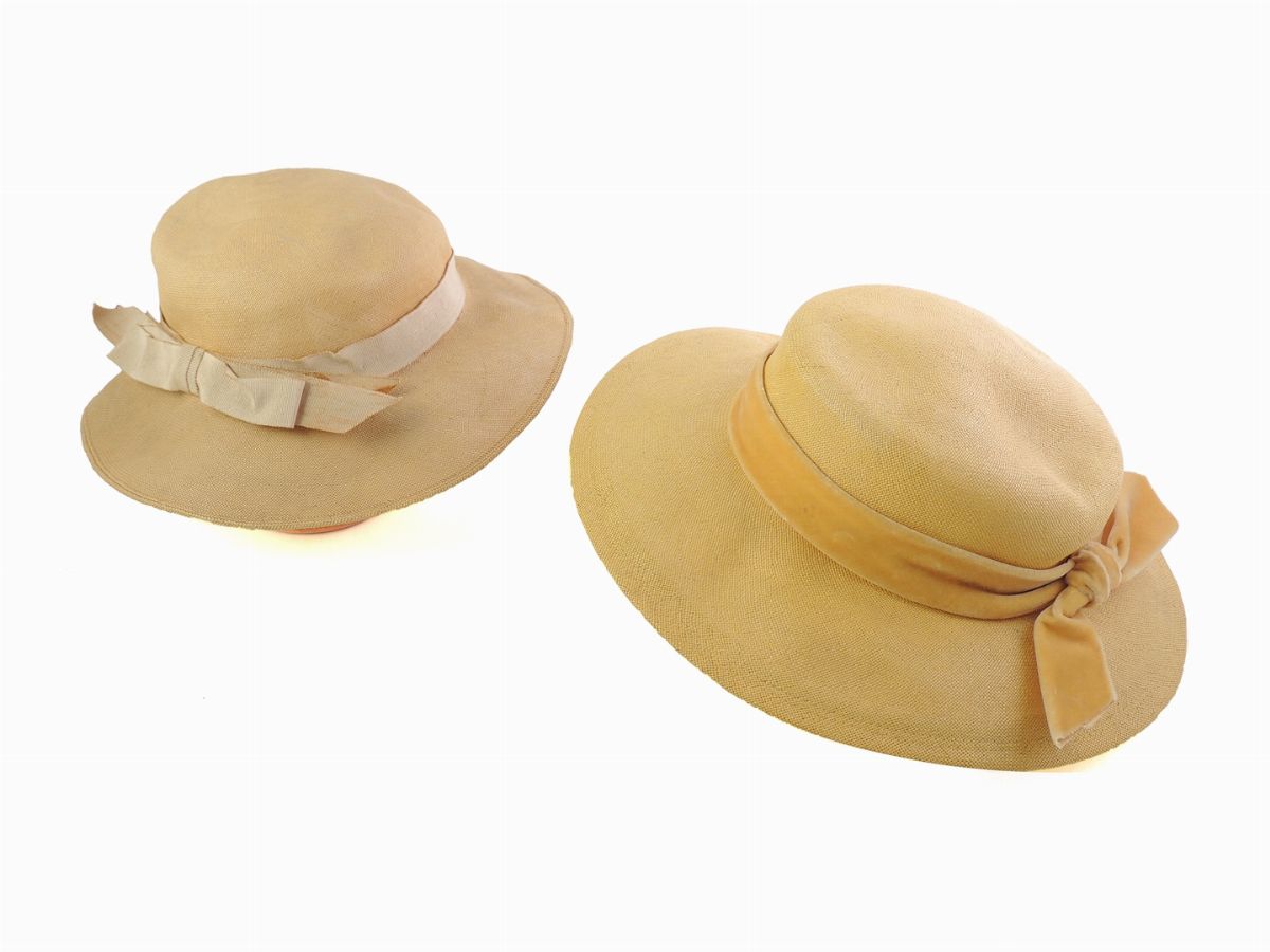 Lotto di Cappelli in Paglia