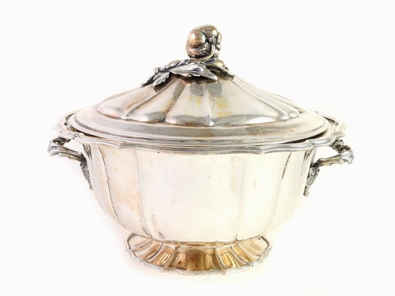 Zuppiera Rotonda in Argento