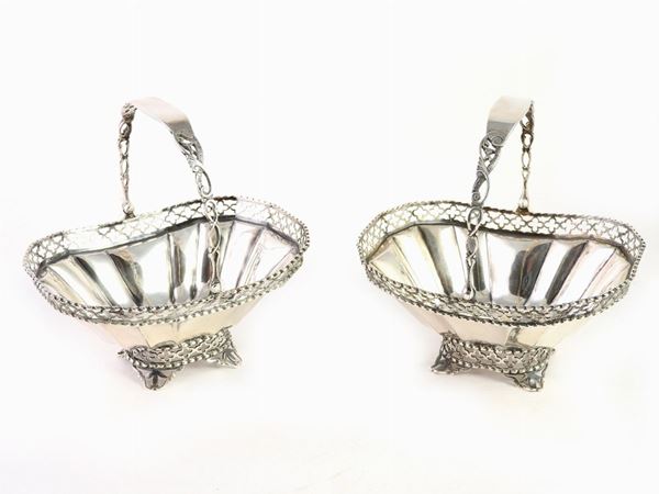 A Pair of Silver Baskets