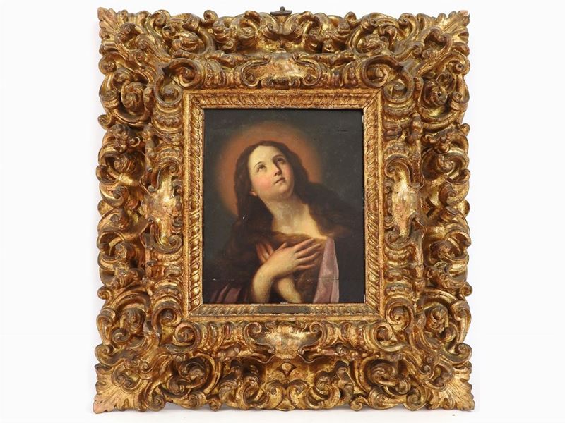 Seguace di Guido Reni della Fine del XVII Secolo - Maddalena Penitente