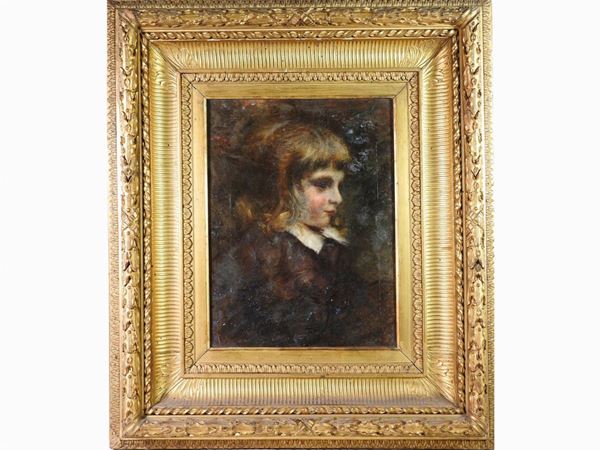 Scuola inglese della fine del XIX secolo - Portrait of a Boy