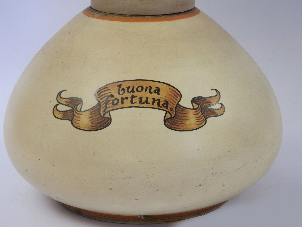 Vaso 'buona Fortuna' in Ceramica Lenci