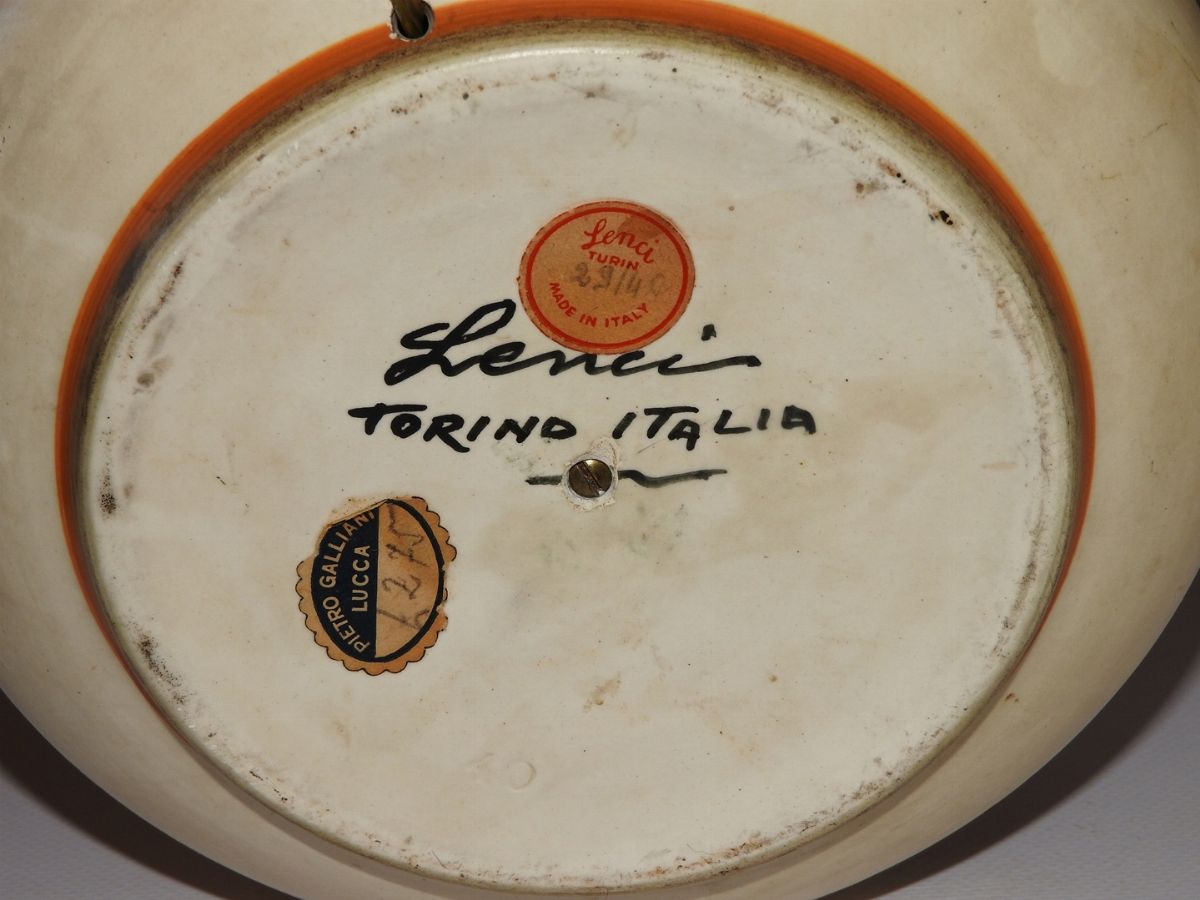 Vaso 'buona Fortuna' in Ceramica Lenci