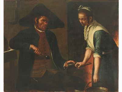 Scena di Genere con Personaggi