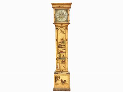 Orologio a Torre in Legno Laccato