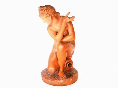 Due Sculture da Giardino in Terracotta
