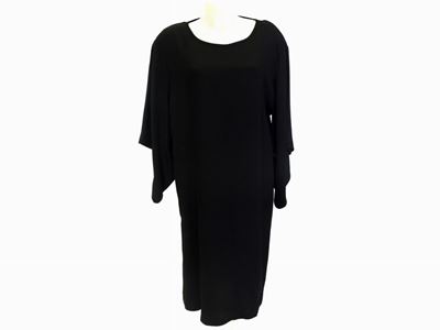 Abito in Viscosa Nera, Moschino