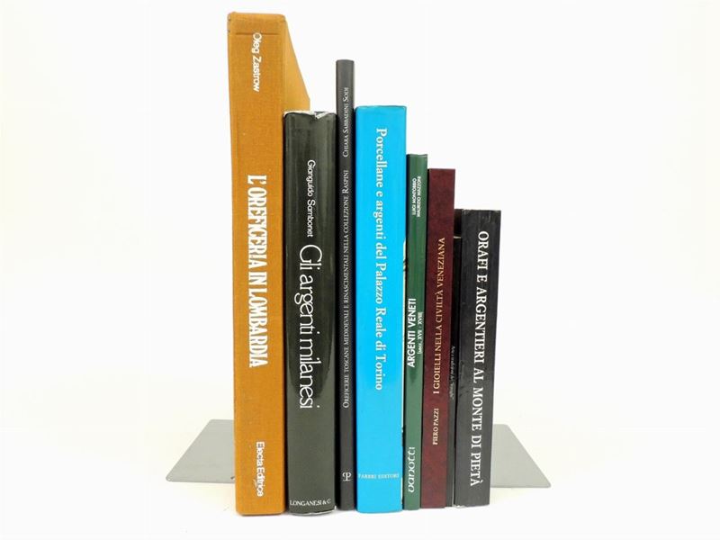 Otto Libri Sull'arte Orafa in Italia