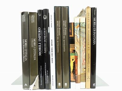 Undici Libri sui Mobili ed Elementi di Arredo
