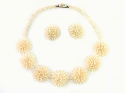 Parure in Rafia e Nylon