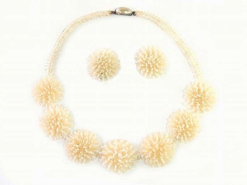 Parure in Rafia e Nylon