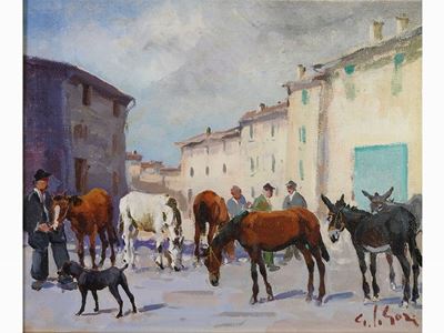 Giorno di Mercato in Paese